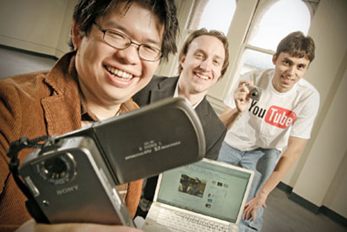 YouTube的三名创始人